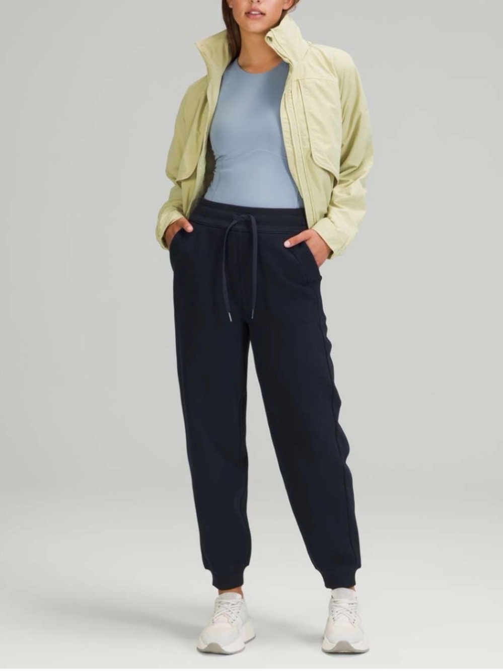 Lululemon true navy scuba joggers